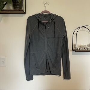 No Bull Gray Full Zip Hoodie Jacket Size Medium